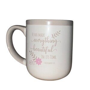 Inspirational Ceramic Coffee Mug 16 Oz Abbey + CA Gift Microwave Save